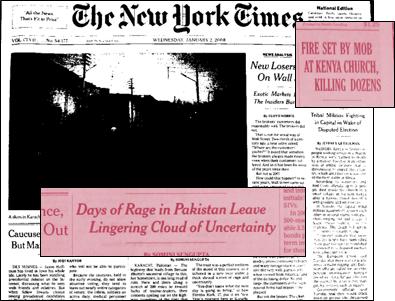 Praying the Front Page