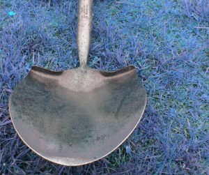 blue grass shovel