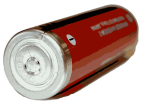 negative battery clear poster