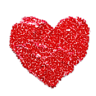 Love Your Neighbor heart logo